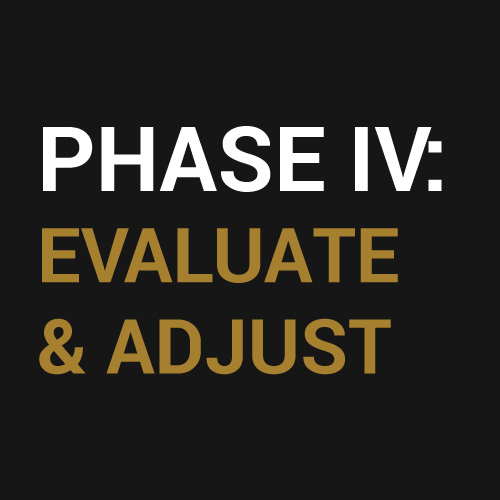 Phase 4: Evaluate & Adjust